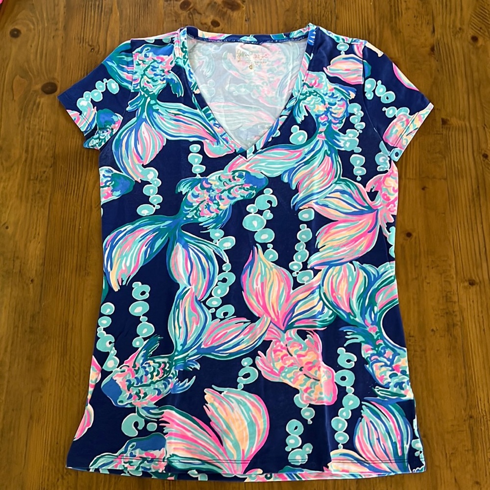 Lilly Pulitzer Michelle V neck top